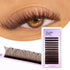 YY Lash Extensions Brown Color Lashes D Curl 0.07MM